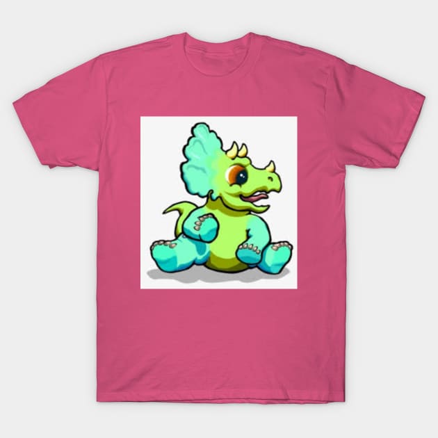 Dinosaurus. T-Shirt by Kun Fayakun